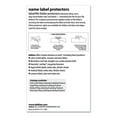 thumbnail image 3 of Self-Adhesive Label/file Folder Protector, Top Tab, 3 1/2 X 2, Clear, 500/box | Bundle of 2 Boxes, 3 of 4
