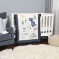 thumbnail image 1 of Baby's First by Nemcor 4-Piece Nursery Bedding Set, Roarly Awesome, 1 of 8