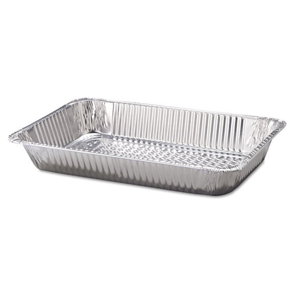HFA® Aluminum Steam Table Pans, Full-Size Deep, 60 Gauge, 3.19" Deep, 12.19 x 20.75, 50/Carton