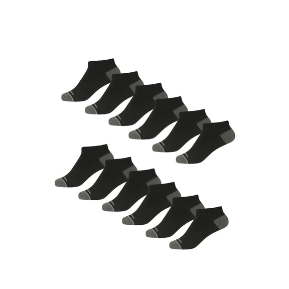 Wrangler Mens Performance Lowcut Sock, 12 pack