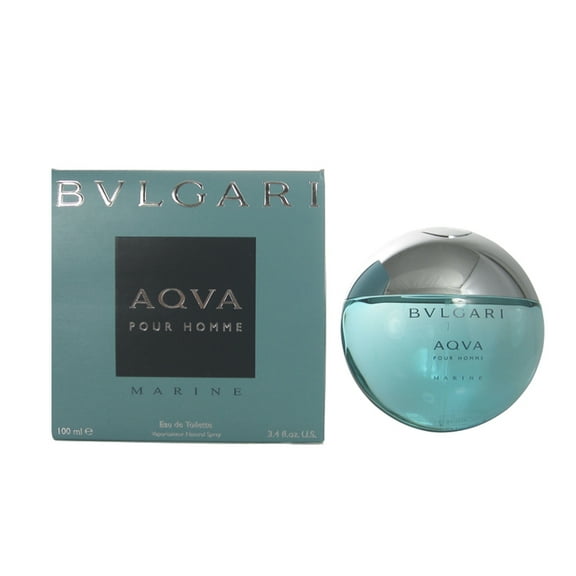 Bvlgari Aqva Marine Pour Homme Eau De Toilette Spray 3.4 Oz / 100 Ml