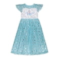 thumbnail image 1 of Camisón Disney Frozen Fantasy Bata Elsa Blue para niñas de 2 a 3 años, 1 of 6