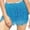 Blue, variant on Mqqzkk Women Dance Mini Skirt Fringe Mid Waist Skirt Tassel Belly Dance Hip Scarf Skirts Party Belts Costume Skirt