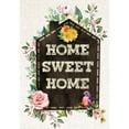 thumbnail image 2 of America Forever Home Sweet Home House Flag 28 x 40 inches Pink Yellow Flowers Bird Double Sided Sunflower Rose Spring Summer Seasonal Yard Outdoor Rustic Decorative Floral Garden Flag, 2 of 5