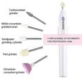 thumbnail image 2 of Professional Portable Electric Nail Drill, Acrylic Nail Kit, Gel Rose Red, 2 of 5