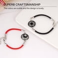 thumbnail image 3 of CUITING 2 Pcs Bracelets Couples Romantiques Lumineux dans le Noir Bracelets Assortis pour Couples Soleil et Lune Bracelets Couple – Cadeau Parfait pour Occasions Spéciales, 3 of 7