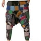 thumbnail image 1 of Pantalones bombachos de cintura media con estampado de encaje a la moda para hombre, pantalones casuales de longitud completa, pantalones de entrepierna para hombre, 1 of 5