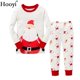 thumbnail image 3 of Pijamas azul turquesa para niñas, trajes de ropa de dormir, regalo de Navidad para niños, conjuntos de ropa de algodón, muñeco de nieve, punto, 3 of 4