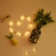 thumbnail image 4 of Yescom 4 Packs 66Ft LED Warm White Starry Fair String Lights 8 Modes Remote Christmas for Party Wedding Bedroom, 4 of 9