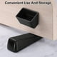 thumbnail image 5 of Uxcell 4 Sets Fuertes Topes de Puerta con Soporte Adhesivo y Protectores, Negro, 5 of 7