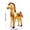 Gold, variant on Bwiyojiz Home Decoration Party Supplies Inflatable Horse Balloons Decorated for and Festive Event Decorations, Gifts for Sisters, Red