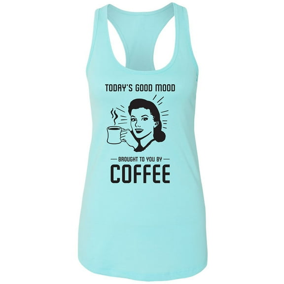 Today's Good Mood...Coffee Racerback Tank