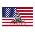 thumbnail image 1 of Tapiz decorativo con bandera americana de Gadsdens, 150 x 90 cm, poliéster, 1 of 1