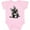 AD-Pink, variant on Inktastic Curious Schnauzer Boys or Girls Baby Bodysuit