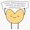 1pcs, variant on Traditional Chinese Fortune Cookie Sweet Crisp Vanilla Wafer Prophecy Script Paper Decal For Journal Sticker