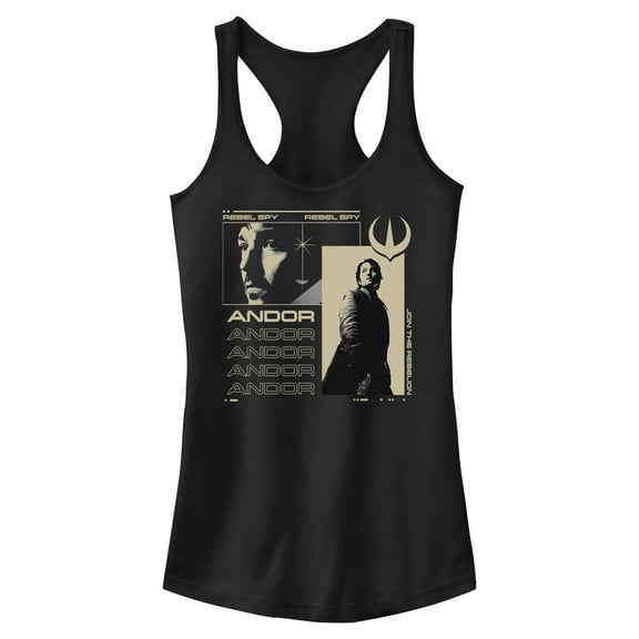 Juniors Star Wars: Andor Cassian Rebel Spy Racerback Tank