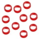 thumbnail image 1 of 10 Piezas 2,2 Cm Tijeras de Goma Yinane Empuñaduras Suaves para Peluquería rojo, 1 of 8