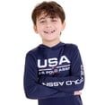 thumbnail image 4 of U.S Polo Assn. Boys Long Sleeve Hooded Flag Graphic Rashguard, Sizes 4-18, 4 of 4