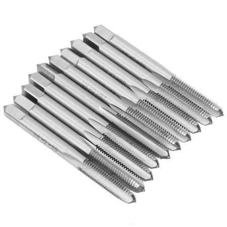 

LAFGUR Hand Tool Screw Tap 10PCS M6x1 H2 HSS Straight Flute Screw Tap Machine Plug Tap Thread Screw Hand Tools