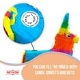 thumbnail image 6 of Party Factory Pinata Colorful Donkey 16,1 x 5,5 x 21,6 inches Party Games, 6 of 8