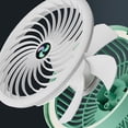 thumbnail image 2 of Comfortable Camping Fan Small Table Fan Rechargeable Desktop Ceiling USB Fan Adjustable Speeds for Comfort, 2 of 11