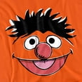 thumbnail image 2 of Sesame Street T-Shirt Ernie Retro Sketch Face Unisex Graphic Tee for Men & Women, 2 of 7