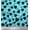 Arctic Blue, variant on Soimoi Green Georgette Viscose Fabric Strawberry Fruits Print Sewing Fabric Yard 42 Inch Wide