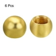 thumbnail image 3 of Uxcell 15mm Lamp Decoration for Lamp Harp Top Lampshade Holder M10 Lamp Finial Cap Knob Bronze 6 Pack, 3 of 5