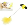 thumbnail image 1 of Chat Collier Jouet, Plume de Swing Interactif Auto Excité Chat Cou Teaser pour Chat, 1 of 8