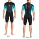 thumbnail image 4 of Greeniant Traje de buceo de alta eficiencia a prueba de frío de una pieza estilo de manga corta transpirable agradable a la piel traje de baño clásico Deportes acuáticos Hombre Verde Claro L Greeniant OD020692-15, 4 of 6