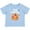AE-Light Blue, variant on Inktastic Cute Little Pumpkin with Fall Leaves Boys or Girls Baby T-Shirt