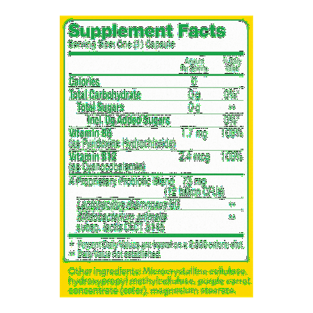 Culturelle Daily Metabolism and Weight Management Probiotic Capsules, Caffeine-Free, 30 Count