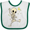 thumbnail image 3 of Inktastic Cute Dancing Skeleton Boys or Girls Baby Bib, 3 of 4