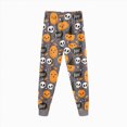 thumbnail image 7 of TOWED22 Boys Girls Halloween Pajamas Ghost Graphic Long Sleeve Pant Sets Pumpkin Pjs Kids Holiday Sleepwear, 7 of 7
