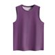 thumbnail image 4 of Camiseta sin mangas para mujer - Cuello redondo, estampado floral, corte holgado para verano, playa/informal (S-XXL), 4 of 4