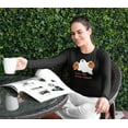 thumbnail image 3 of Old Glory Womens Halloween Ghost Sheet Faced Long Sleeve Graphic T Shirt, 3 of 6