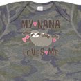 thumbnail image 4 of Inktastic My Nana Loves Me Sloth Girls Baby Bodysuit, 4 of 5