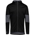 thumbnail image 3 of Holloway Sportswear XS Sof-Stretch Jacket Black/Carbon 229537, 3 of 5