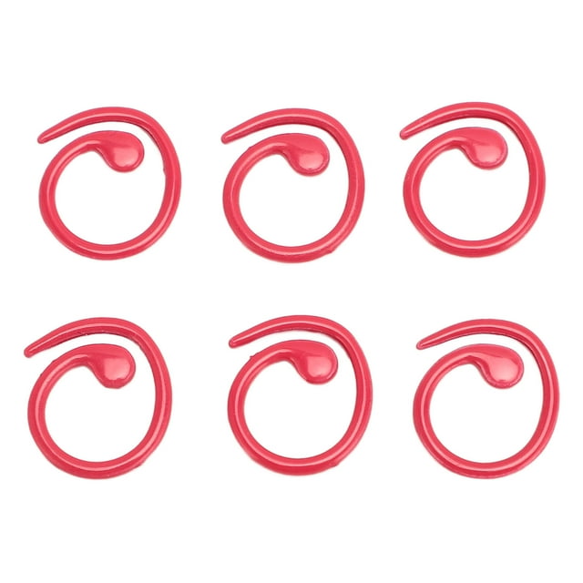 50 Pcs Marqueurs de Couture en Métal Marqueurs Spirales Crochets de Verrouillage Multifonctionnels pour Crochet Haute Résistance et Résistance à la Rouille Marquer les Points de Départ et d'Extrémité avec Marqueurs de Couture en Métal Brillant