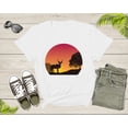 thumbnail image 4 of Cool Deer Looking at Sunset Forest Hiking Men Women Kids T-Shirt Deer Animal Shirt Antelope T Shirt, 4 of 7