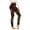 Wine, variant on Hallo-ween Print Colle/ction High Fashionable Waist Women Leggings Compression Stretch Fit Pants for Yoga Running Daily Fitness(Wine,S)