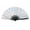 A, variant on Large Clack Hand Rave Fan Handheld Glitter PVC Dance Fans Colorful Folding Reflective Fan for Line Dancing Party Outdoor Events Performance