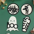 thumbnail image 4 of 4pcs Ghost Decors Standing Tray Sign Decor Halloween Party Favors  B, 4 of 6