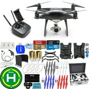 DJI Phantom 4 Pro Black Obsidian Edition Drone! Pro Kit W/ Aluminum Case + More