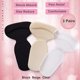 thumbnail image 5 of 3 pares (6 piezas) de inserciones de talón reutilizables para mujeres y hombres protectores de talón de gel suave para zapatos sueltos y talón que absorbe los golpes, 5 of 5