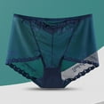 thumbnail image 2 of ZVNAΖH Panties for Women,Women's Panties,Women Solid Color Underwear High Waisted Lace Tight and Breathable Underwear Panties,Panties for Women Plus Size, 2 of 3