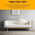 thumbnail image 4 of Raindrops 10pcs Round Stool Pads Assorted Color Nylon Iron to Prevent on Floors, 4 of 7