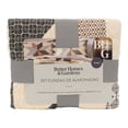 thumbnail image 1 of Set de Fundas para Almohada Better Homes & Gardens 2 Piezas Decorativas Diseño de Figuras Beige, 1 of 3