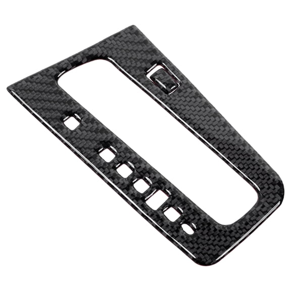 Central Control Gear Shift Panel Trim Cover for Honda Civic 9 Coupe Sedan 2013-2015 Gear Shift Control Anti-Scratch Panel Sticker Black Half Pack Trim