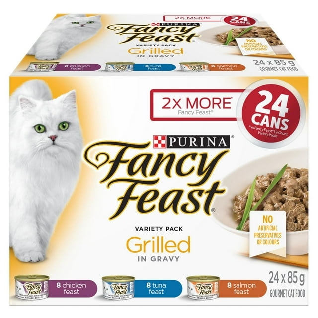 Fancy Feast Grillé en Sauce Assortiment Nourriture pour Chats